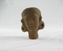 Clay Stone Statue of Head